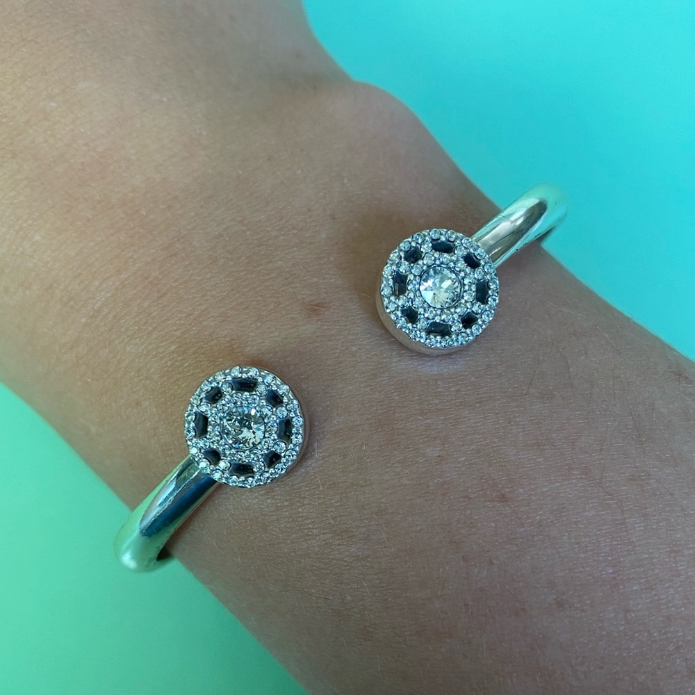 Illumina Open Hinged Bangle from Brighton